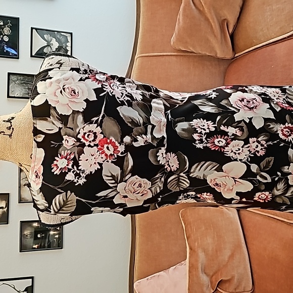 Vintage All That Jazz Floral Dress - Picture 9 of 11